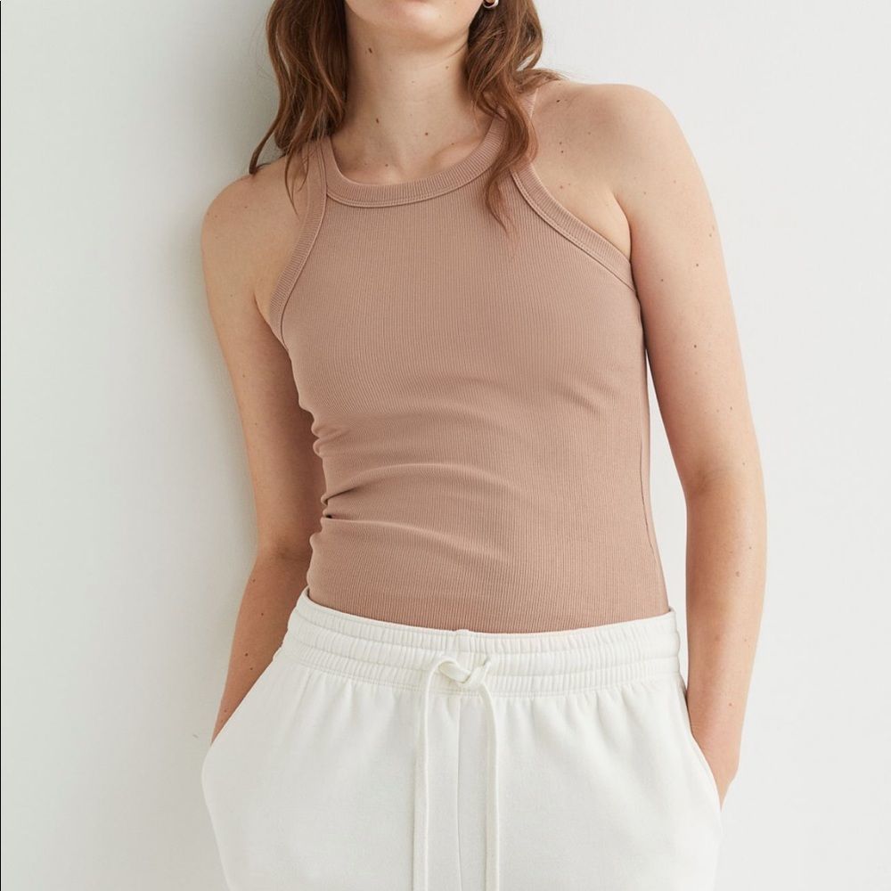 H&M Ribbed Tank size small